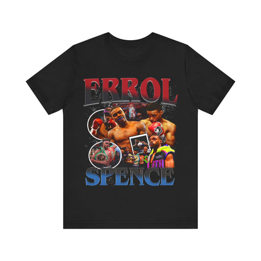 Vintage 90s Bootleg Style T-Shirt, ERROL SPENCE Graphic Tee, Retro Fighter Shirt Unisex Graphic Tee Shirt