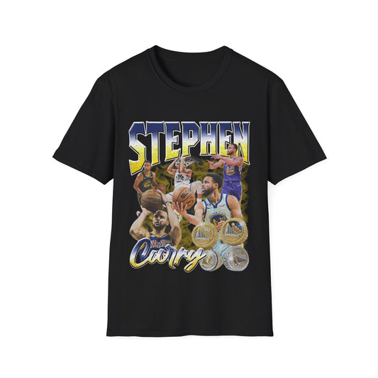 Vintage 90s Basketball Bootleg Style T-Shirt, STEPHEN CURRY CHEF LEGENDARY Graphic Tee, Retro Basketball Shirt Unisex Graphic Tee