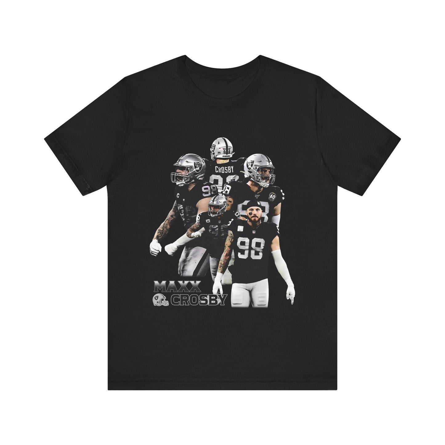 Vintage 90s Football Bootleg Style T-Shirt MAXX CROSBY Unisex Graphic Tee Shirt