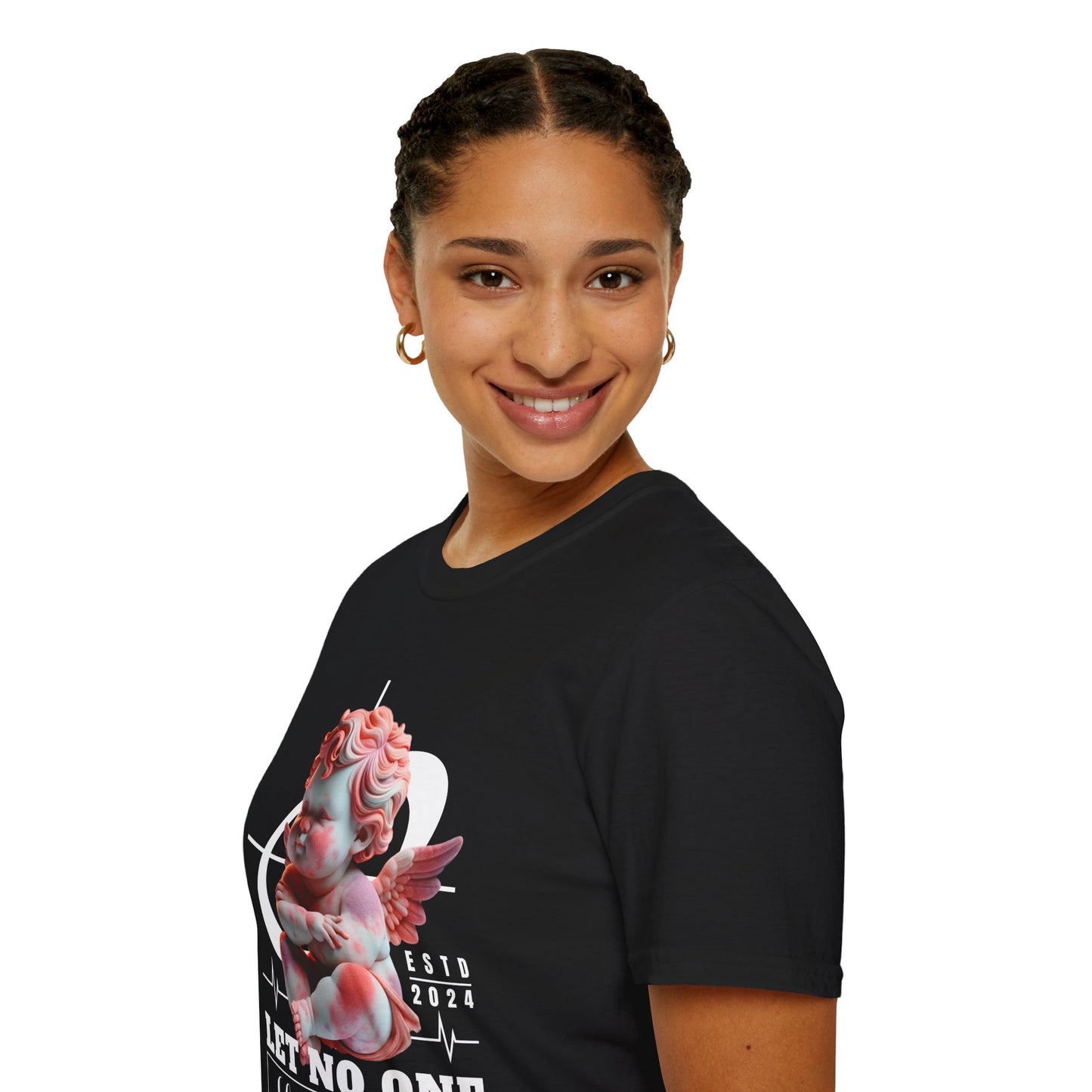 LET NO ONE PREMIUM STREETWEAR Unisex Softstyle T-Shirt