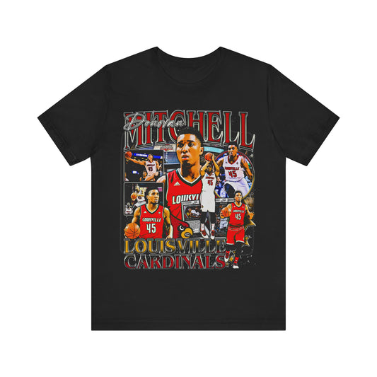 Vintage 90s Basketball Bootleg Style TShirt DONOVAN MITCHELL Unisex Graphic Tee