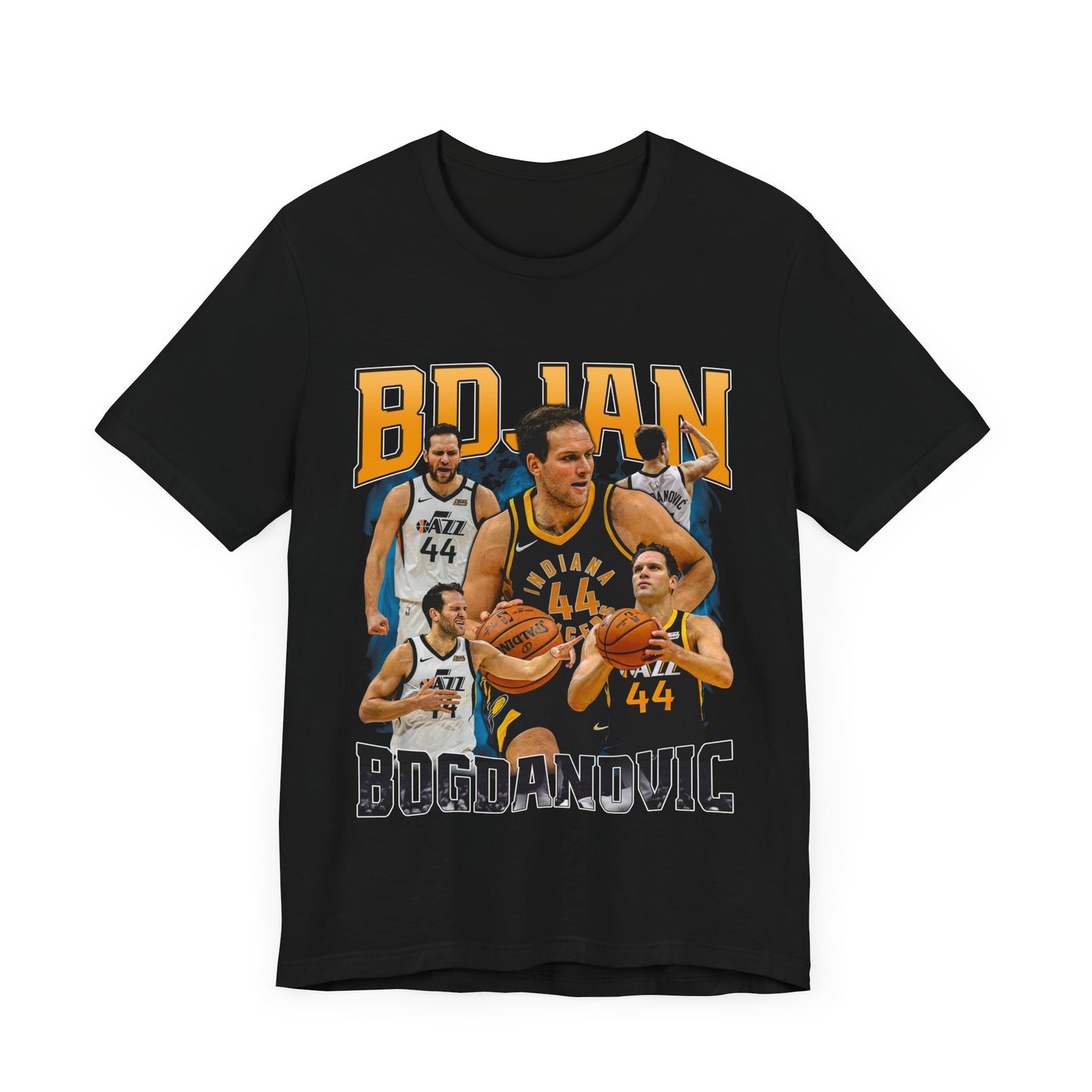 Vintage 90s Basketball Bootleg Style T-Shirt BOJAN BOGDANOVIC Unisex Graphic Tee