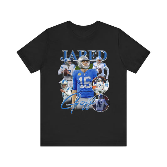 Vintage 90s Football Bootleg Style T-Shirt JARED GOFF Unisex Graphic Tee Shirt