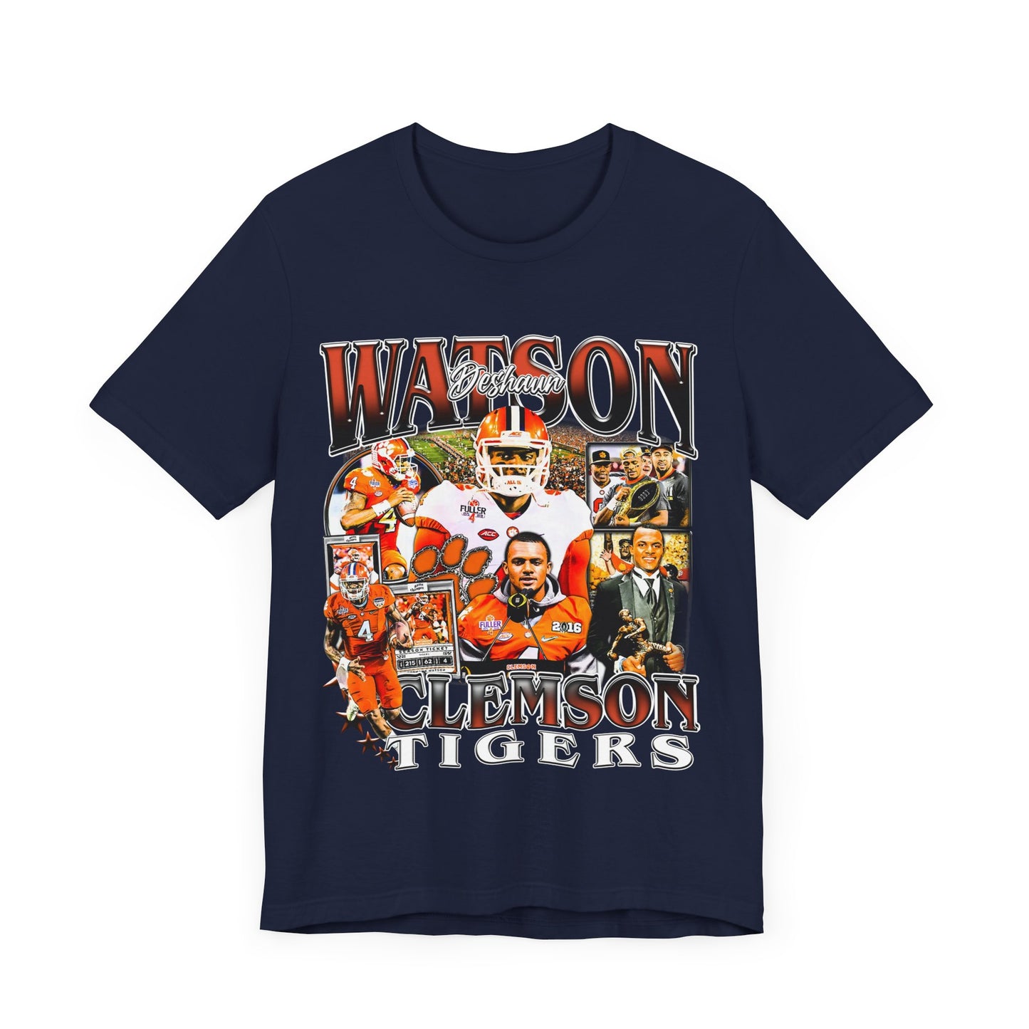 Vintage 90s Football Bootleg Style TShirt DESHAUN WATSON 90s Unisex Graphic Tee