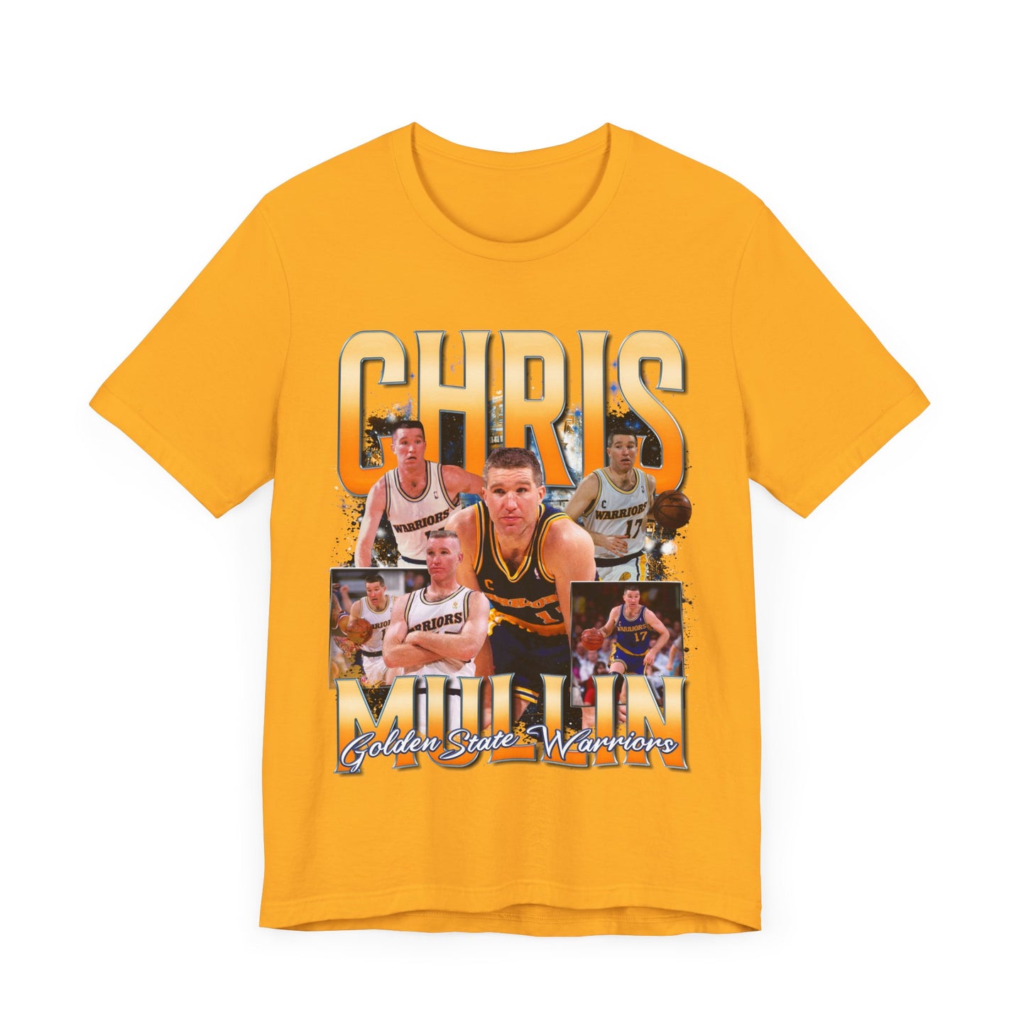 Vintage 90s Basketball Bootleg Style T-Shirt CHRIS MULLIN Unisex Graphic Tee