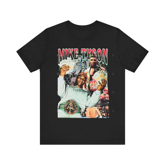 Vintage 90s Bootleg Style T-Shirt, Fighter MIKE TYSON Unisex Graphic Tee Shirt