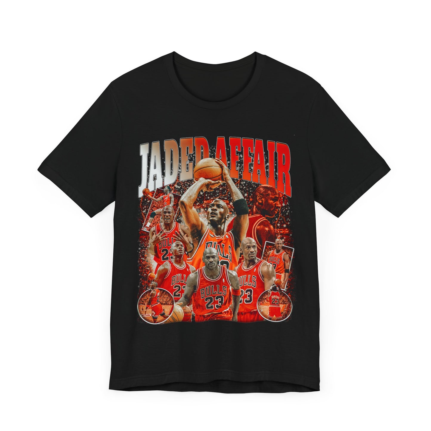 Vintage 90s Basketball Bootleg Style T-Shirt JADED AFFAIR 90s Unisex Graphic Tee