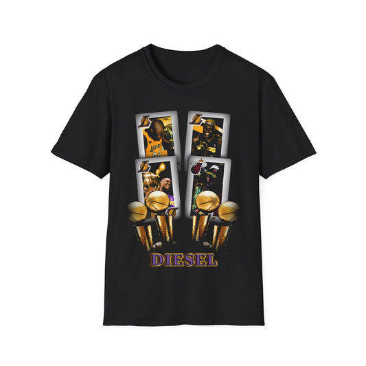 Vintage 90s Basketball Bootleg Style T-Shirt, SHAQ TROPHY Retro Basketball Shirt Unisex Graphic Tee