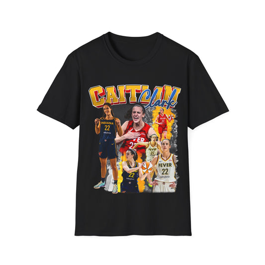 Vintage 90s Basketball Bootleg Style T-Shirt CAITLIN CLARK IN Graphic Tee, Retro Basketball Shirt Unisex Graphic Tee Shirt