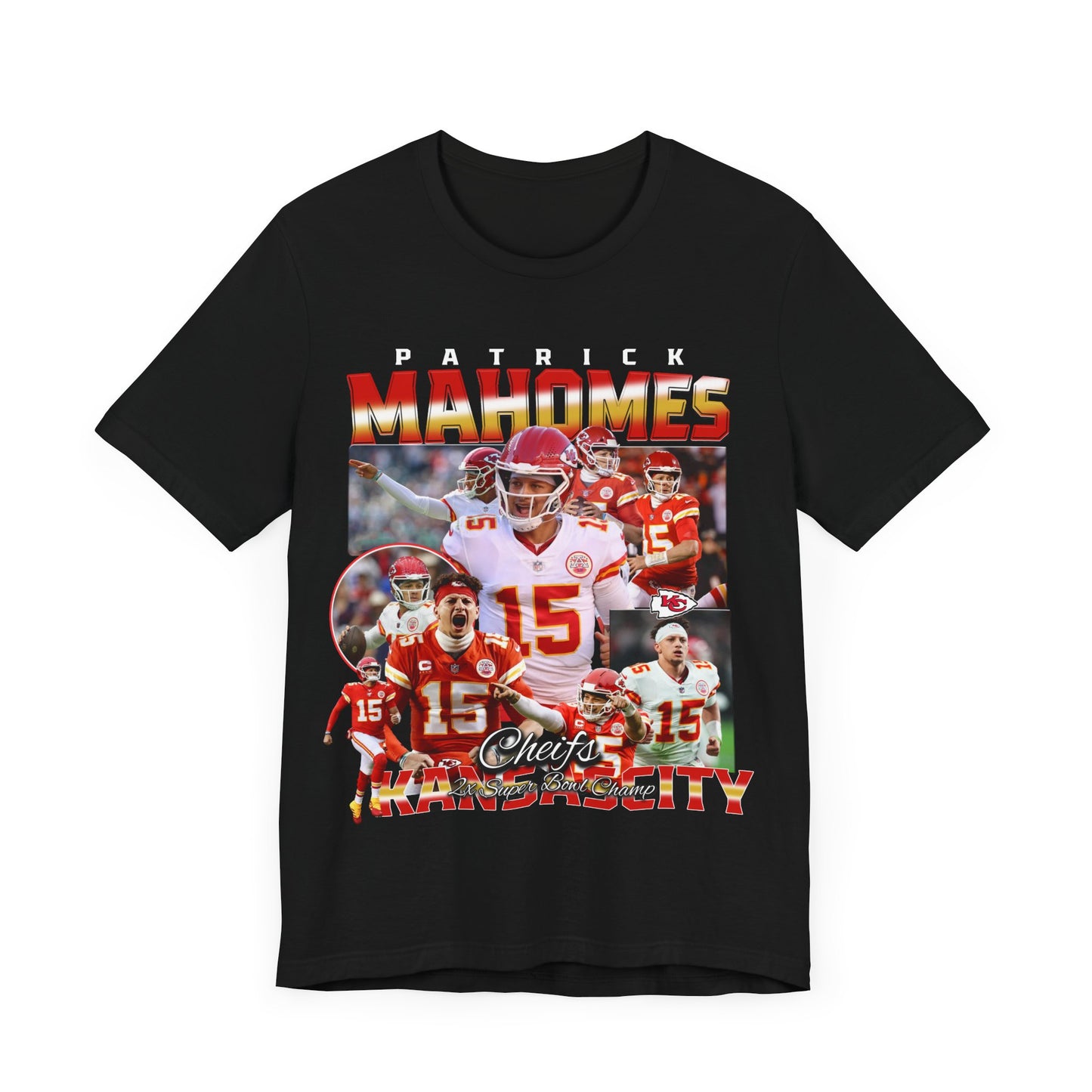 Vintage 90s Football Bootleg Style TShirt PATRICK MAHOMES 90s Unisex Graphic Tee