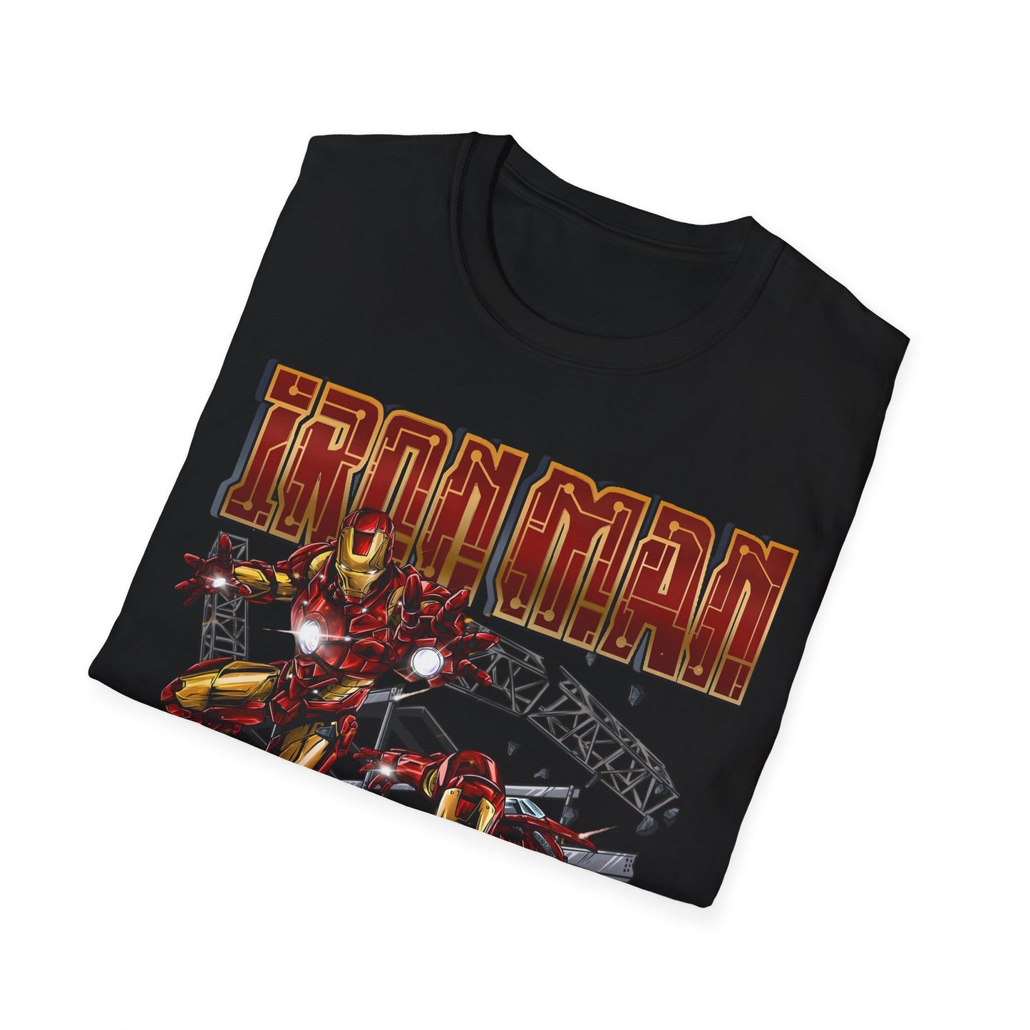 HEROES AND LEGENDS IRON MAN Unisex Softstyle T-Shirt