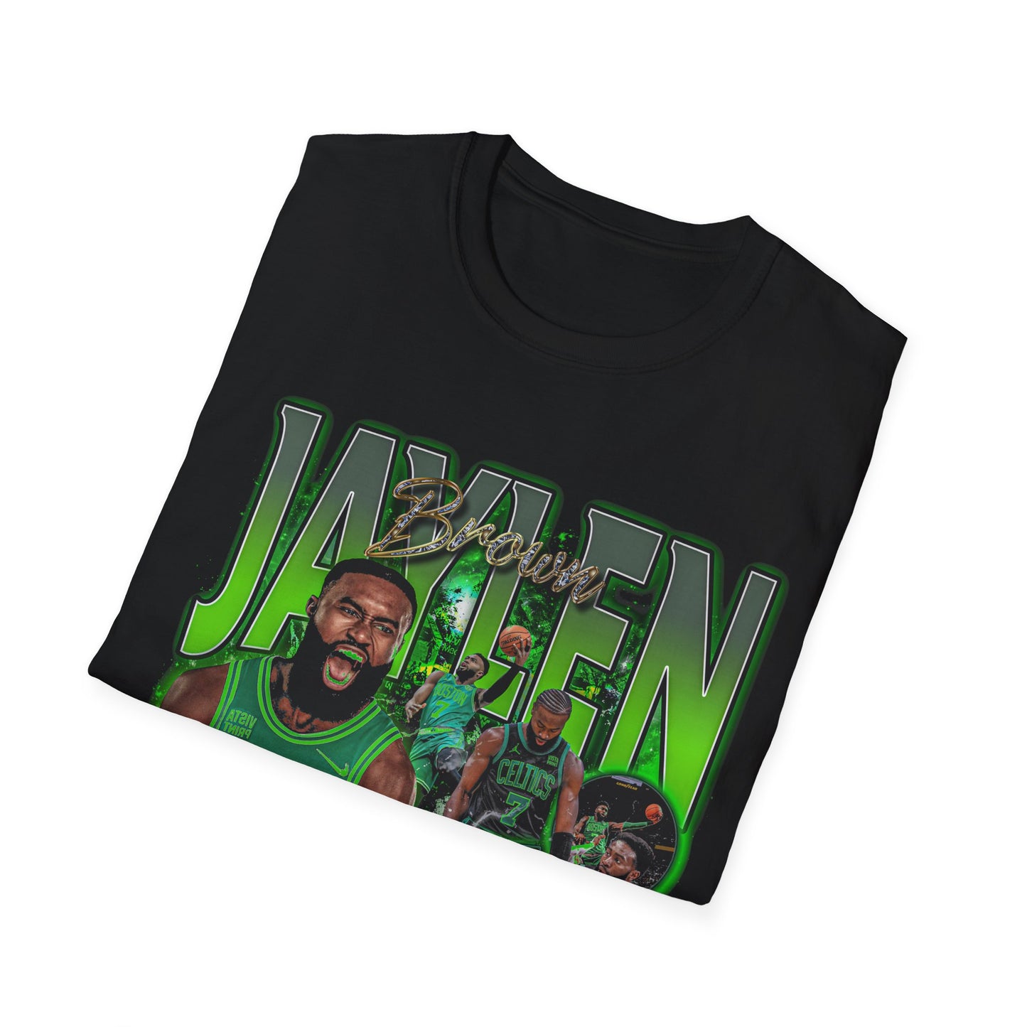 Vintage 90s Basketball Bootleg Style T-Shirt, JAYLEN BROWN Retro Basketball Shirt Unisex Graphic Tee