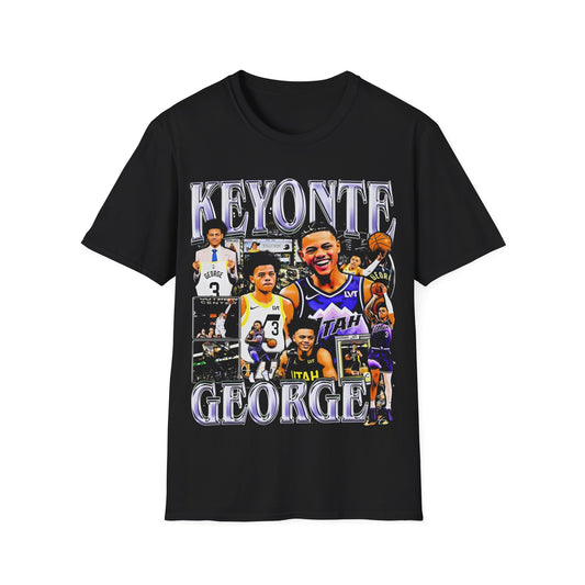 Vintage 90s Basketball Bootleg Style T-Shirt, KEYONTE GEORGE Retro Basketball Shirt Unisex Graphic Tee