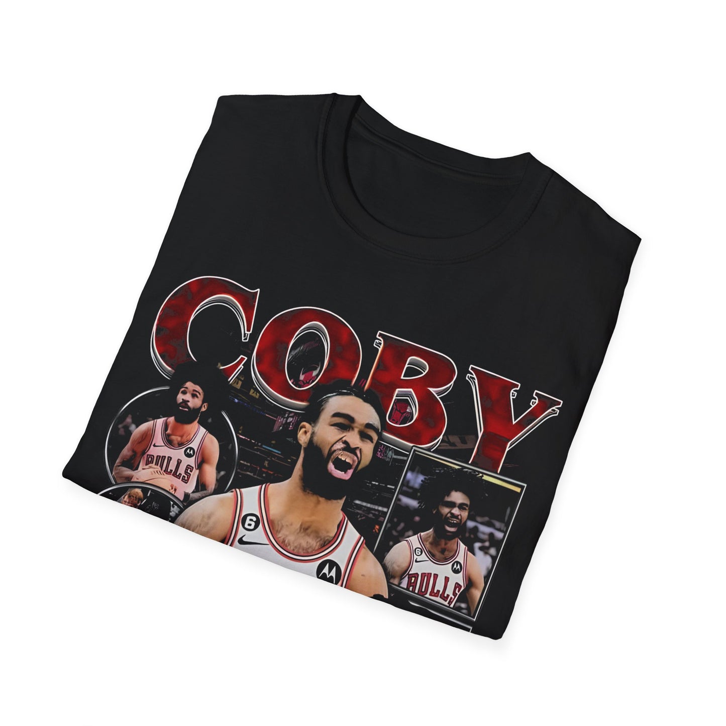 Vintage 90s Basketball Bootleg Style T-Shirt, COBY WHITE Retro Basketball Shirt Unisex Graphic Tee