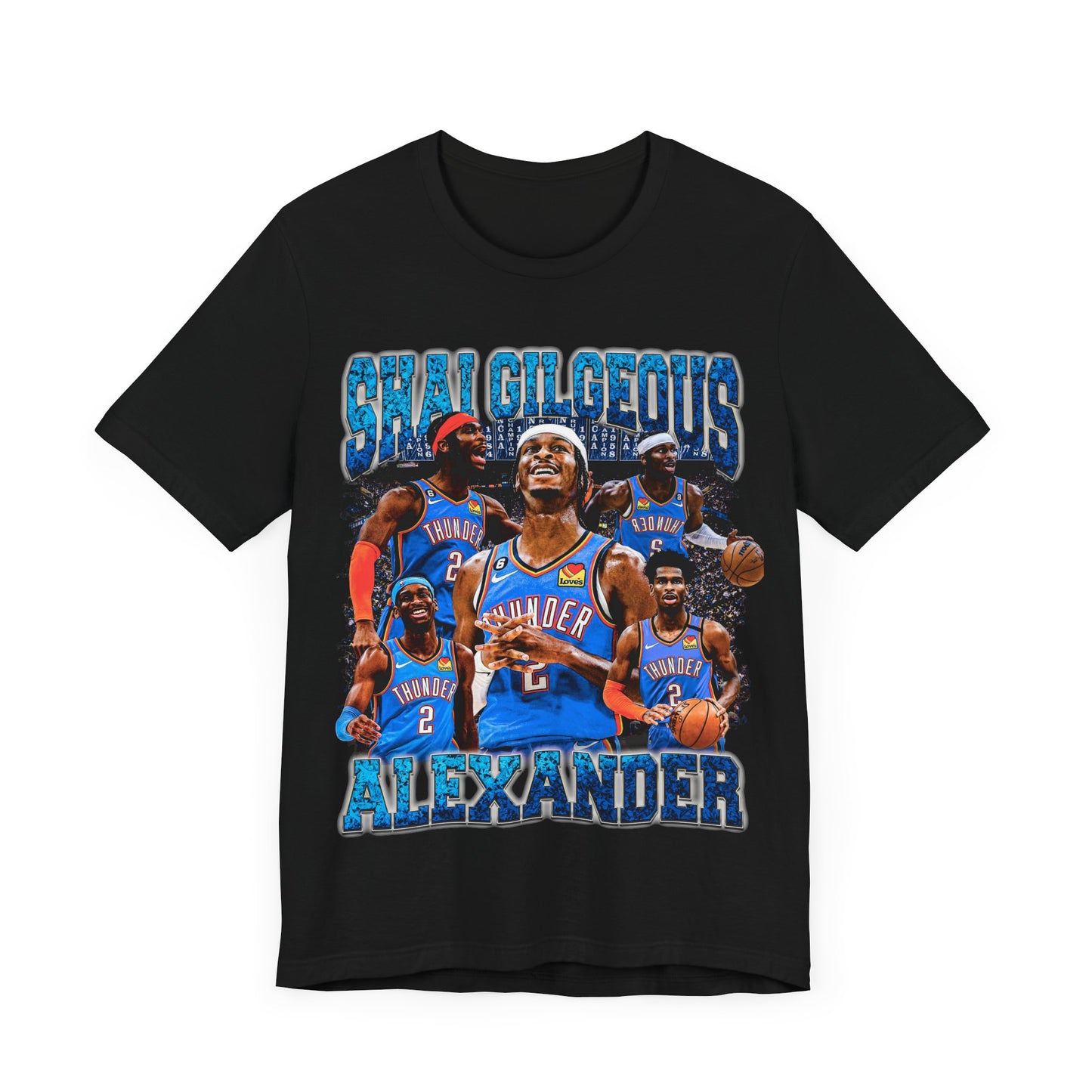 Vintage 90s Basketball Bootleg Style T-Shirt Shai Gilgeous-Alexander Unisex Tee
