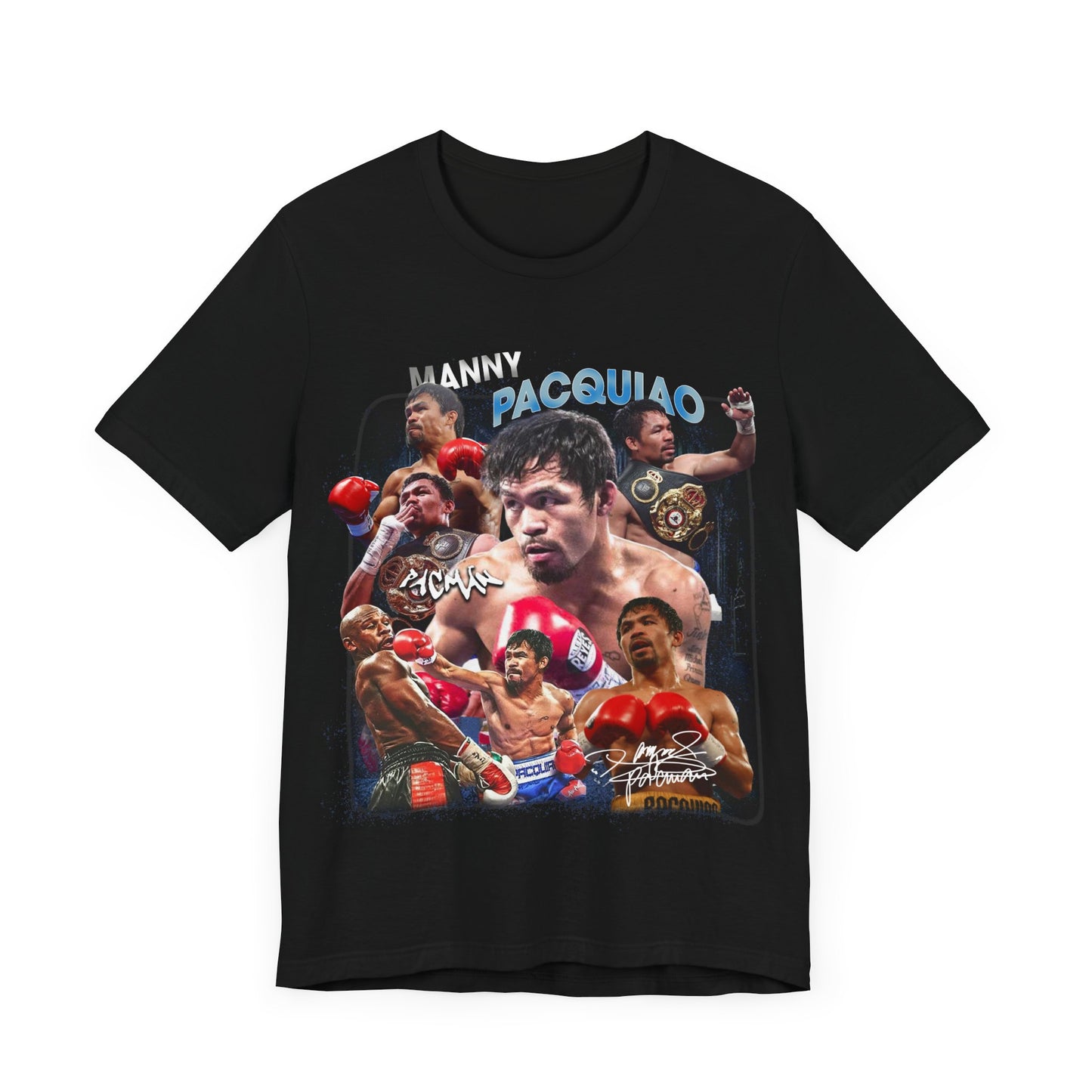 Vintage 90s Fighter Bootleg Style TShirt MANNY PACQUIAO Unisex Graphic Tee Shirt