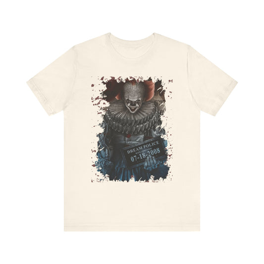 HALLOWEEN SPOOKY CLOWN Unisex Jersey Short Sleeve Tee