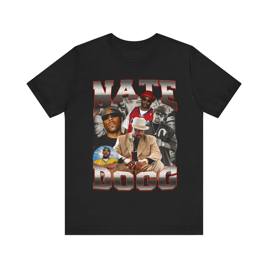 Vintage 90s Rap Bootleg Style T-Shirt NATE DOGG 90s Style Unisex Graphic Tee