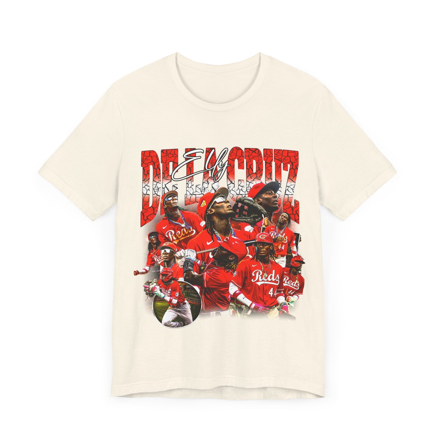 Vintage 90s Baseball Bootleg Style T-Shirt ELY DE LA CRUZ 90s Unisex Graphic Tee