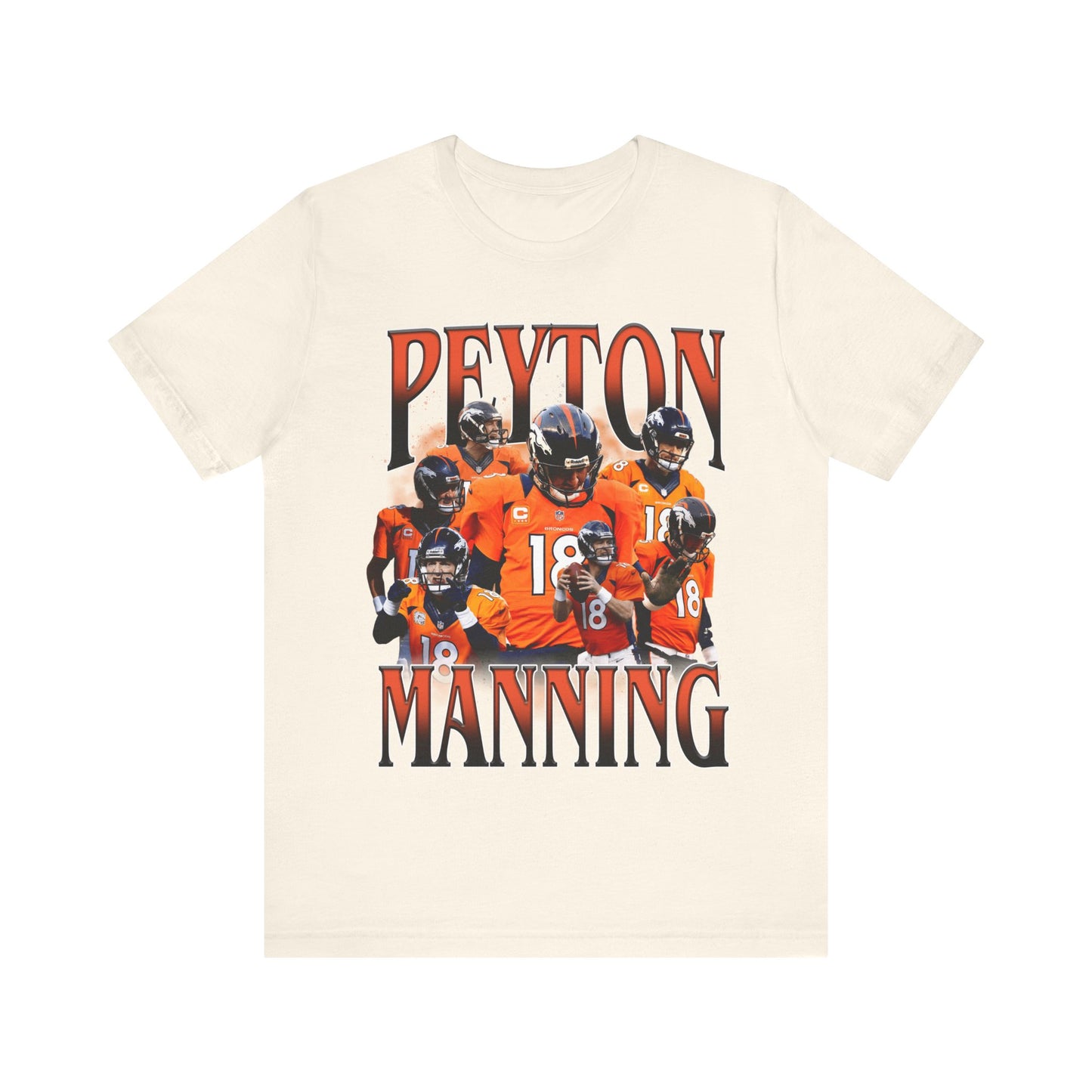 Vintage 90s Football Bootleg Style T-Shirt PEYTON MANNING Unisex Tee Shirt