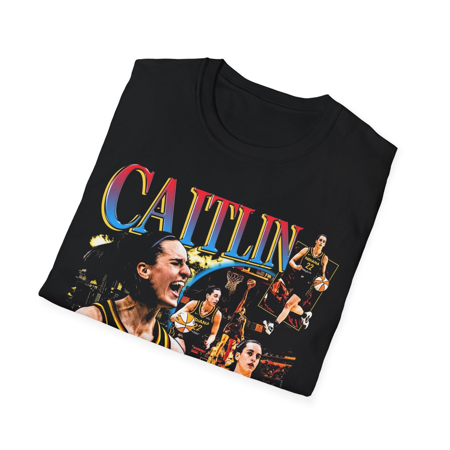 Vintage 90s Basketball Bootleg Style T-Shirt, CAITLIN CLARK Retro Basketball Shirt Unisex Graphic Tee