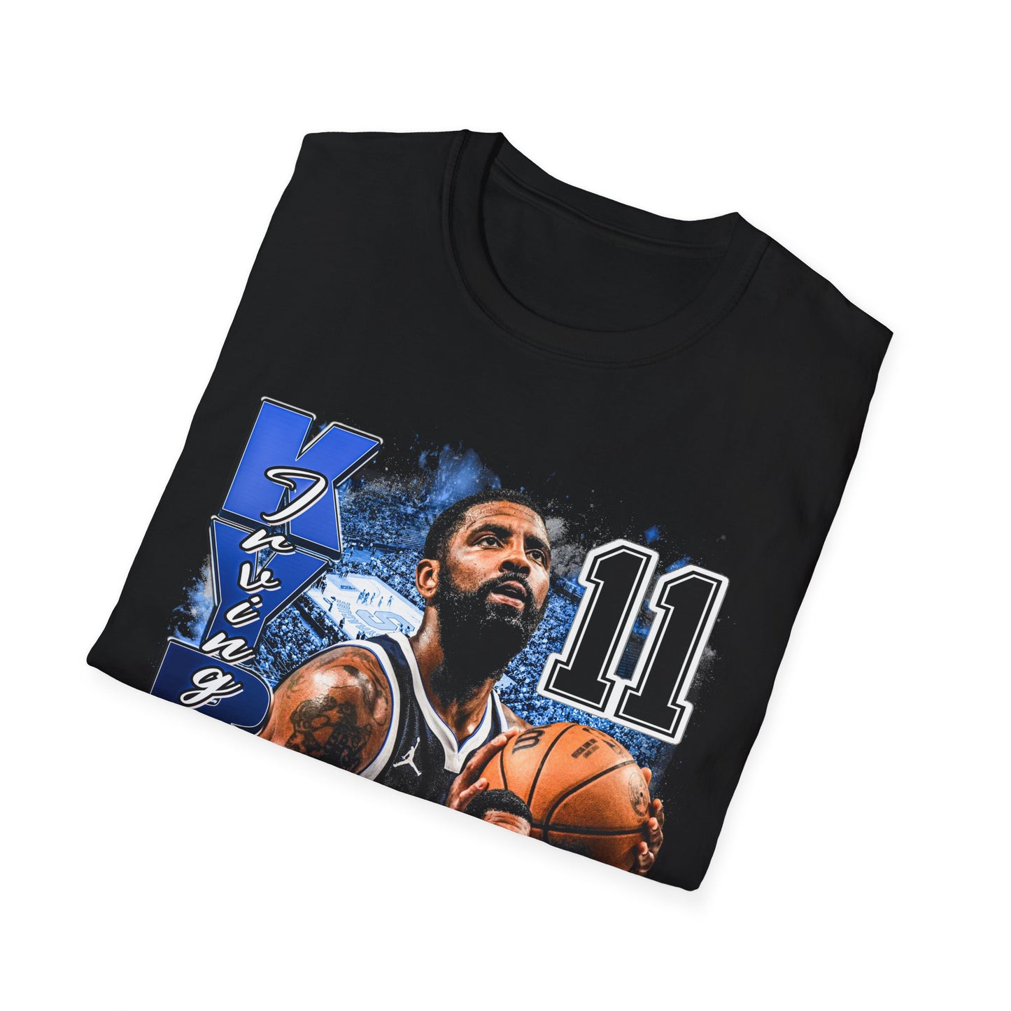 Vintage 90s Basketball Bootleg Style T-Shirt, KYRIE 11 IRVING MAV Graphic Tee, Retro Basketball Shirt Unisex Graphic Tee