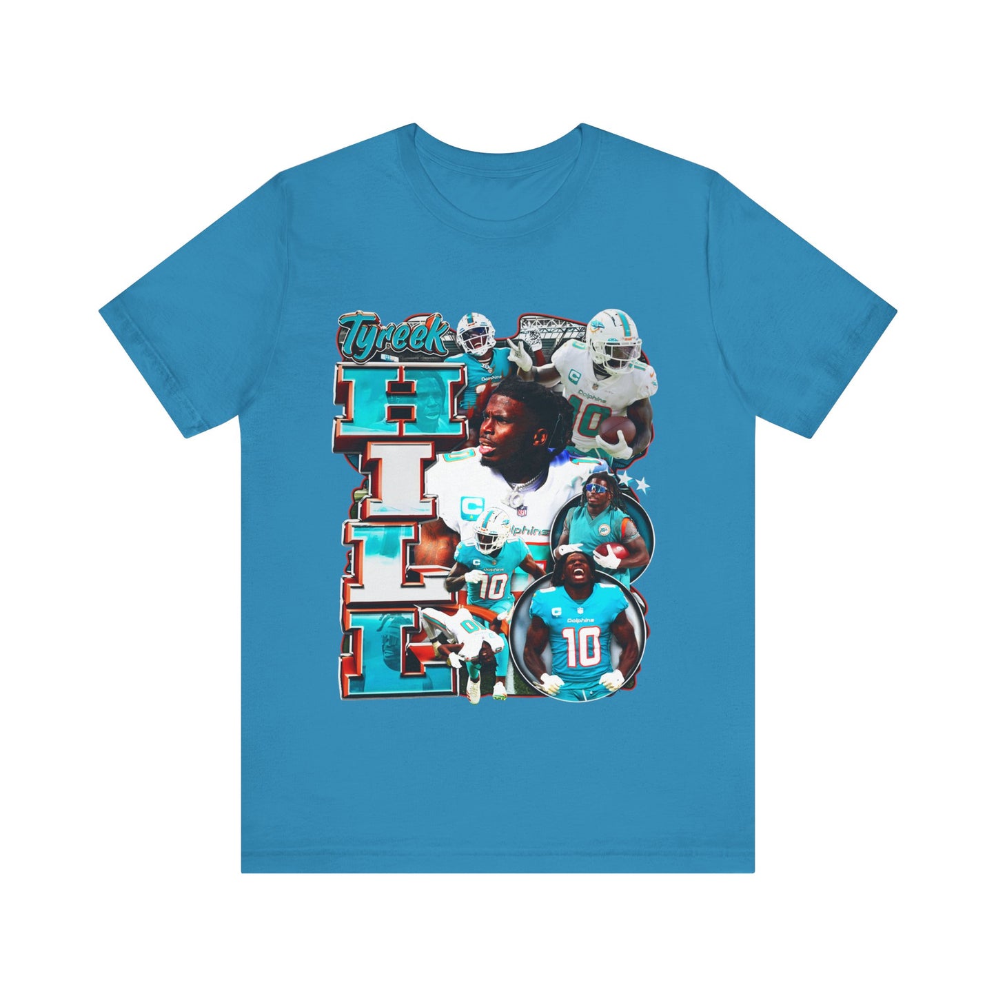 Vintage 90s Football Bootleg Style TShirt TYREEK HILL Unisex Graphic Tee Shirt