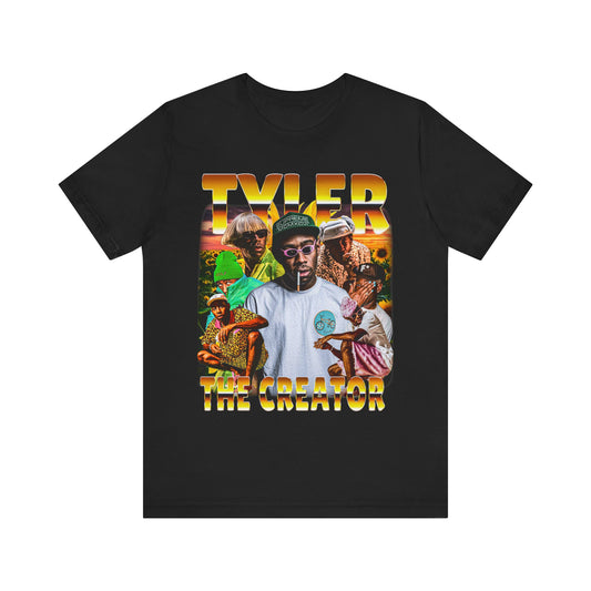 Vintage 90s Rap Bootleg Style T-Shirt TYLER THE CREATOR Unisex Graphic Tee Shirt