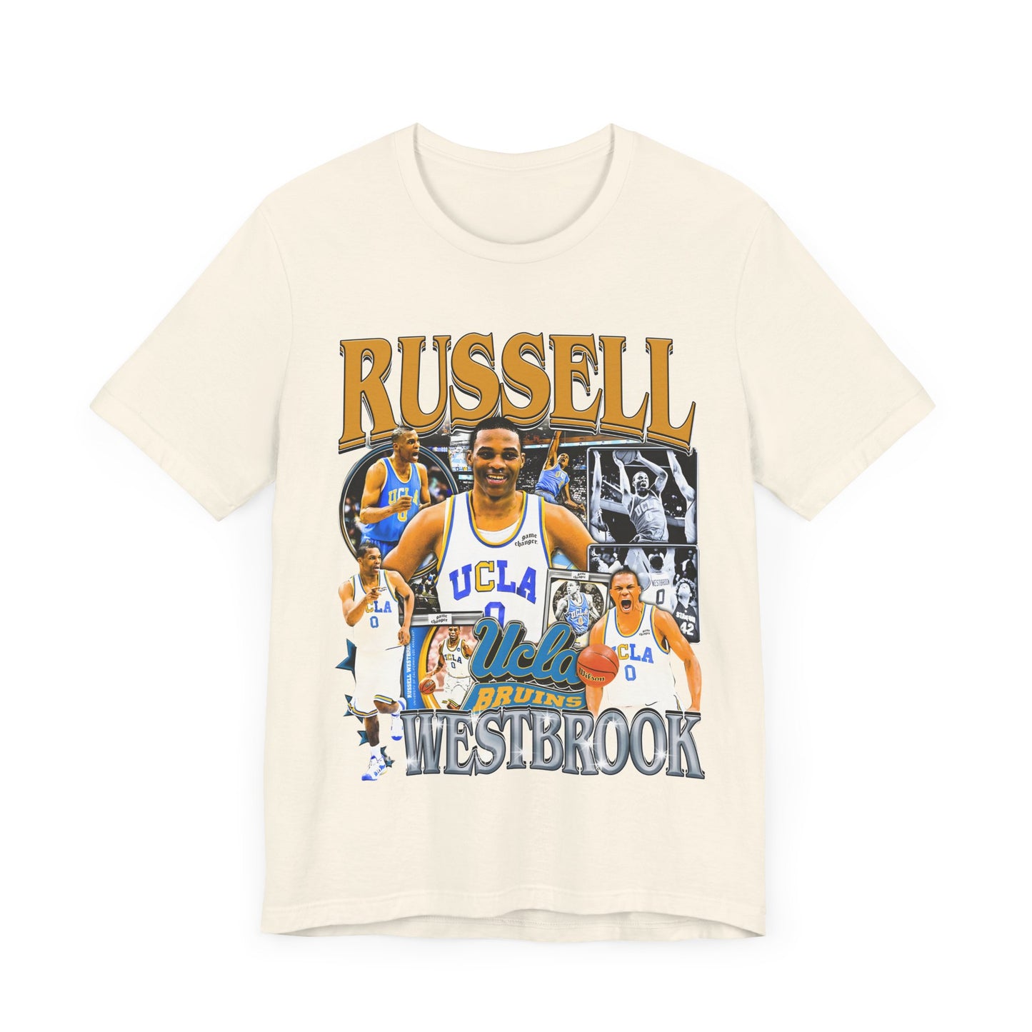 Vintage 90s Basketball Bootleg Style TShirt RUSSELL WESTBROOK Unisex Graphic Tee
