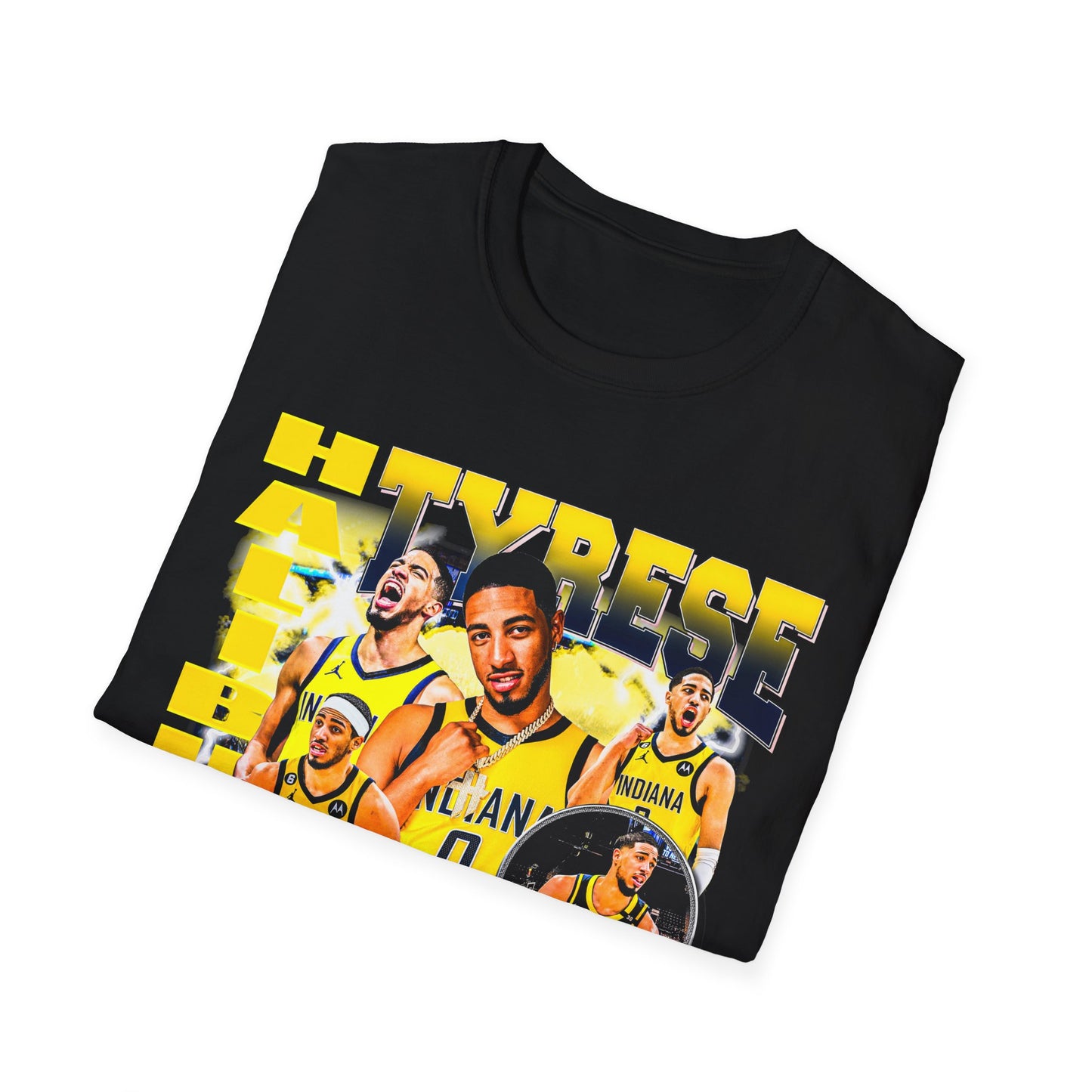 Vintage 90s Basketball Bootleg Style T-Shirt TYRESE HALIBURTON Graphic Tee, Retro Basketball Shirt Unisex Graphic Tee