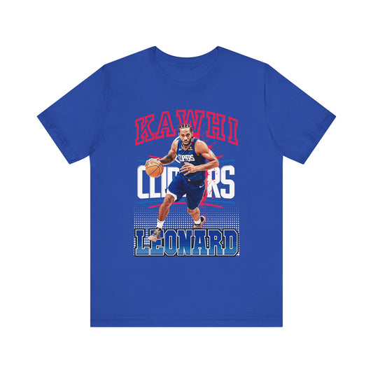 KAWHI LEONARD CLIPPER Unisex Jersey Short Sleeve Tee