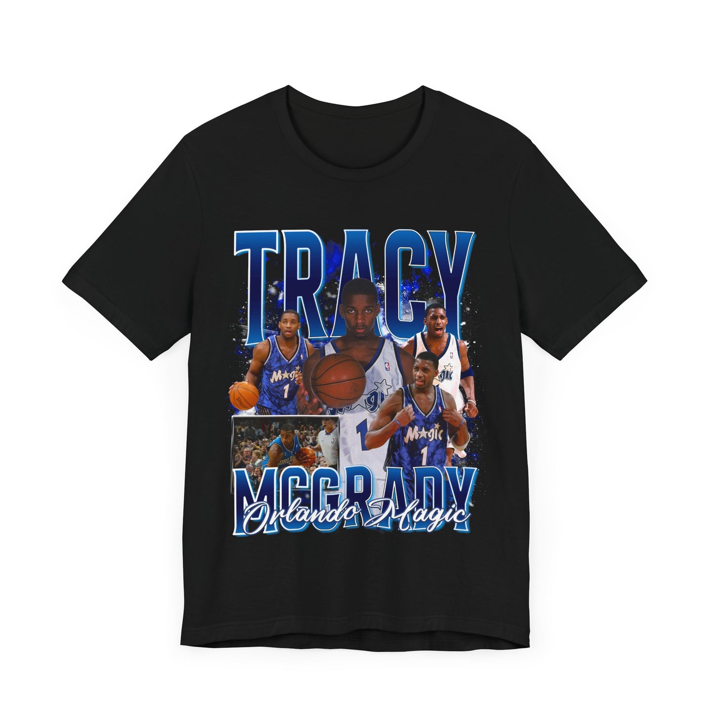 Vintage 90s Basketball Bootleg Style T-Shirt TRACY MCGRADY Unisex Graphic Tee