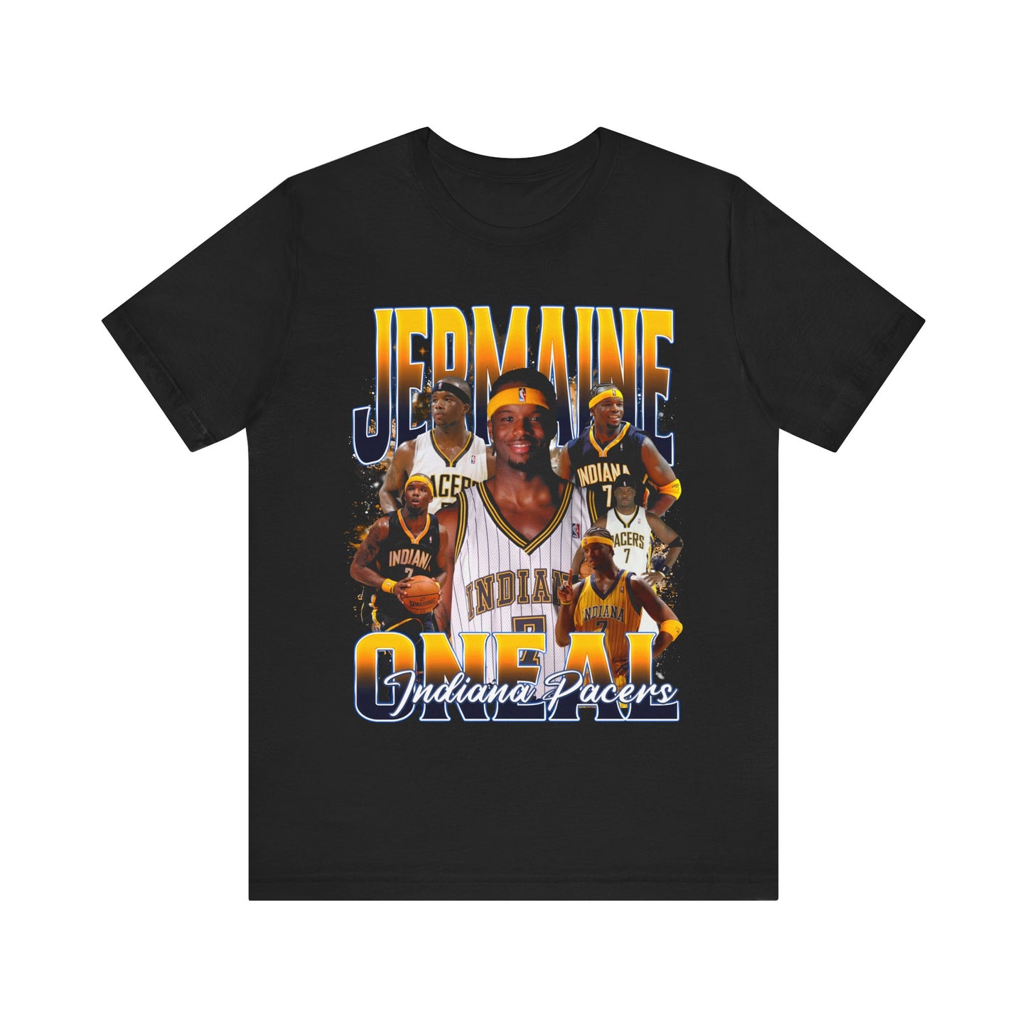 Vintage 90s Basketball Bootleg Style T-Shirt JERMAINE ONEAL Unisex Graphic Tee