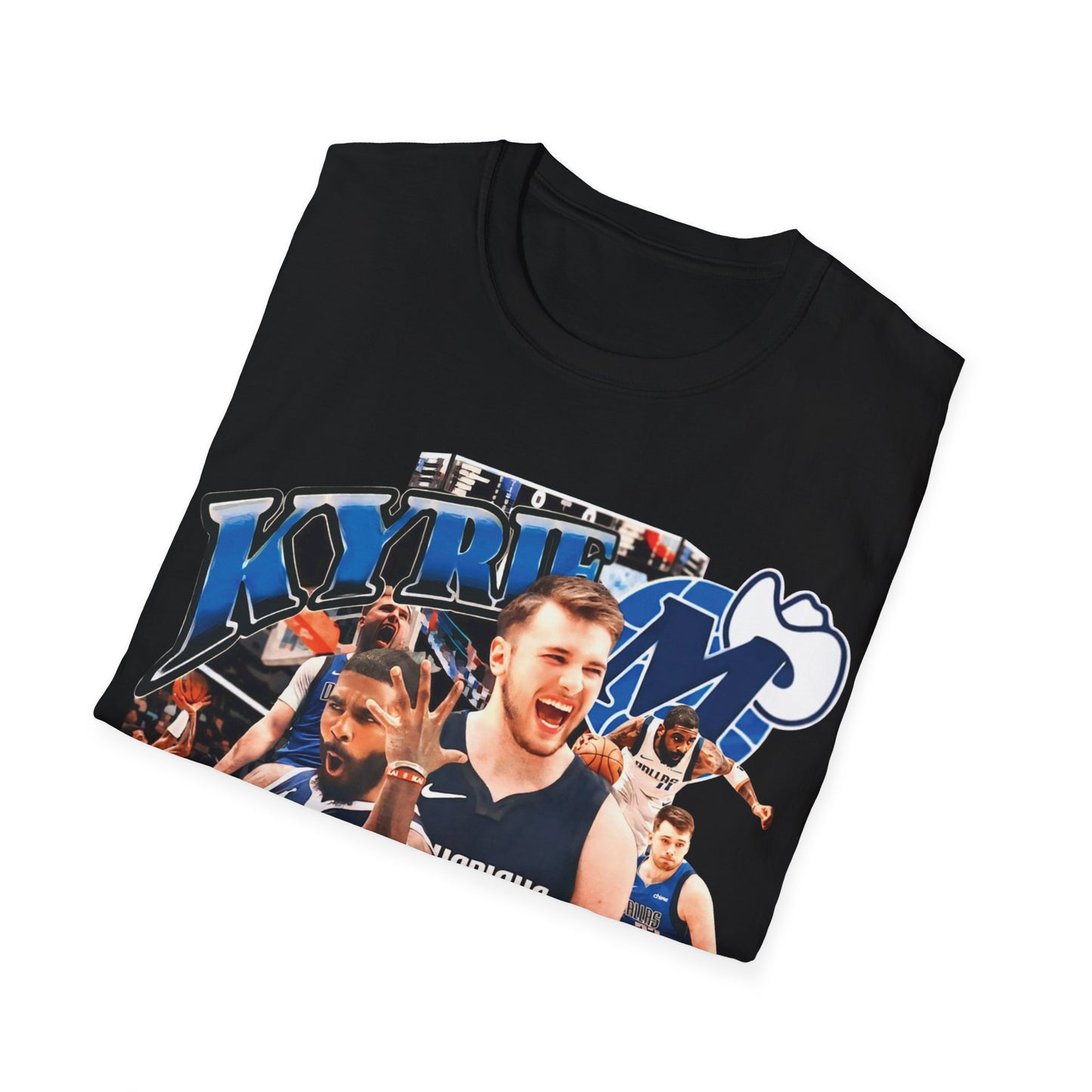 Vintage 90s Basketball Bootleg Style T-Shirt KYRIE LUKA Graphic Tee, Retro Basketball Shirt Unisex Graphic Tee Shirt