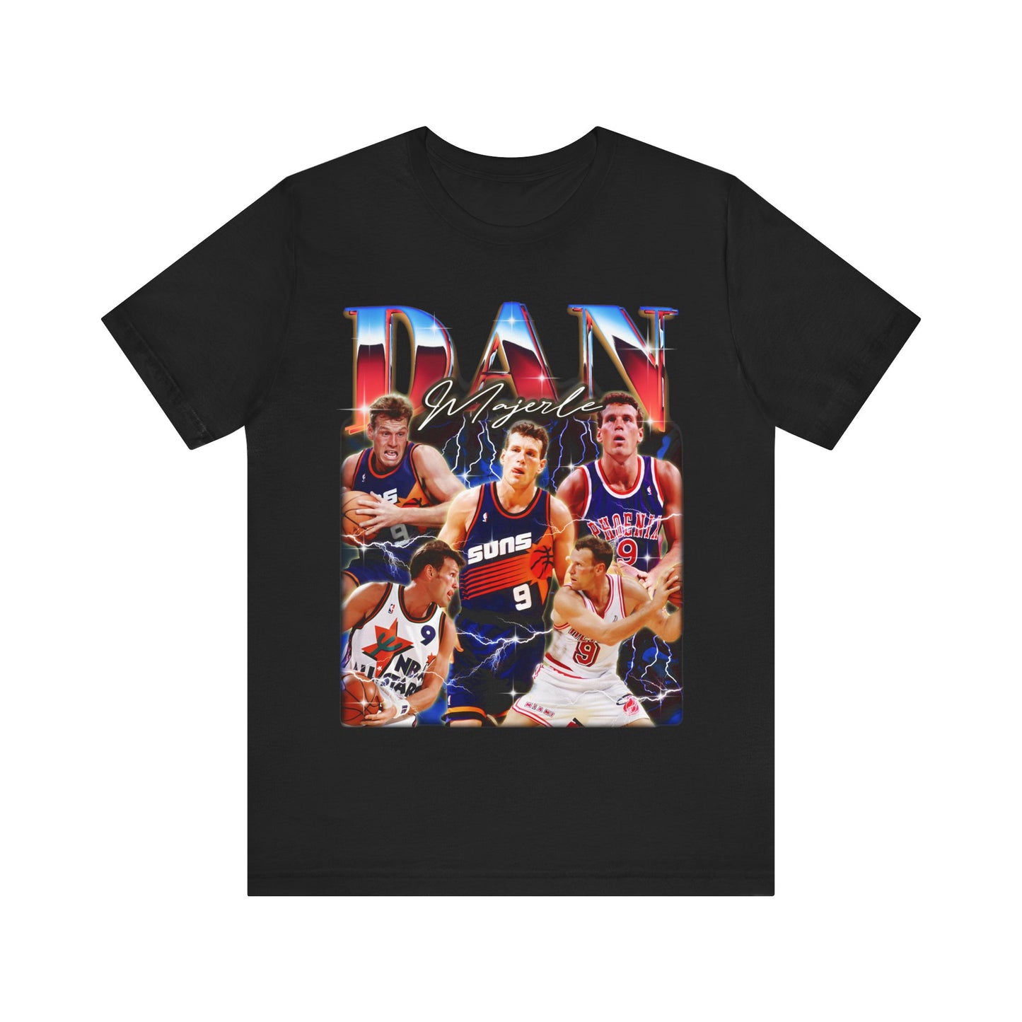 Vintage 90s Basketball Bootleg Style T-Shirt, DAN MAJERLE Unisex Graphic Tee