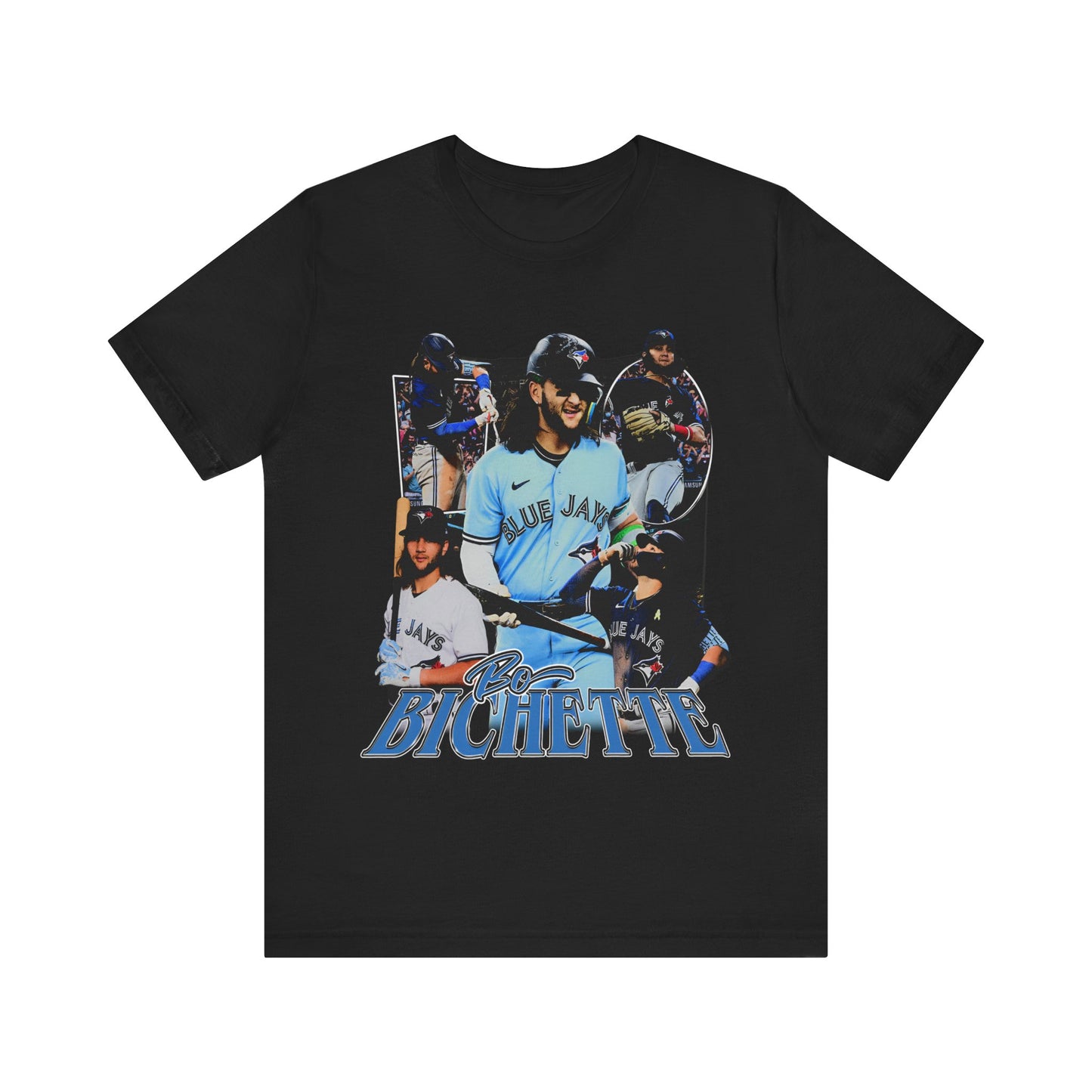 Vintage 90s Baseball Bootleg Style T-Shirt BO BICHETTE Unisex Graphic Tee Shirt