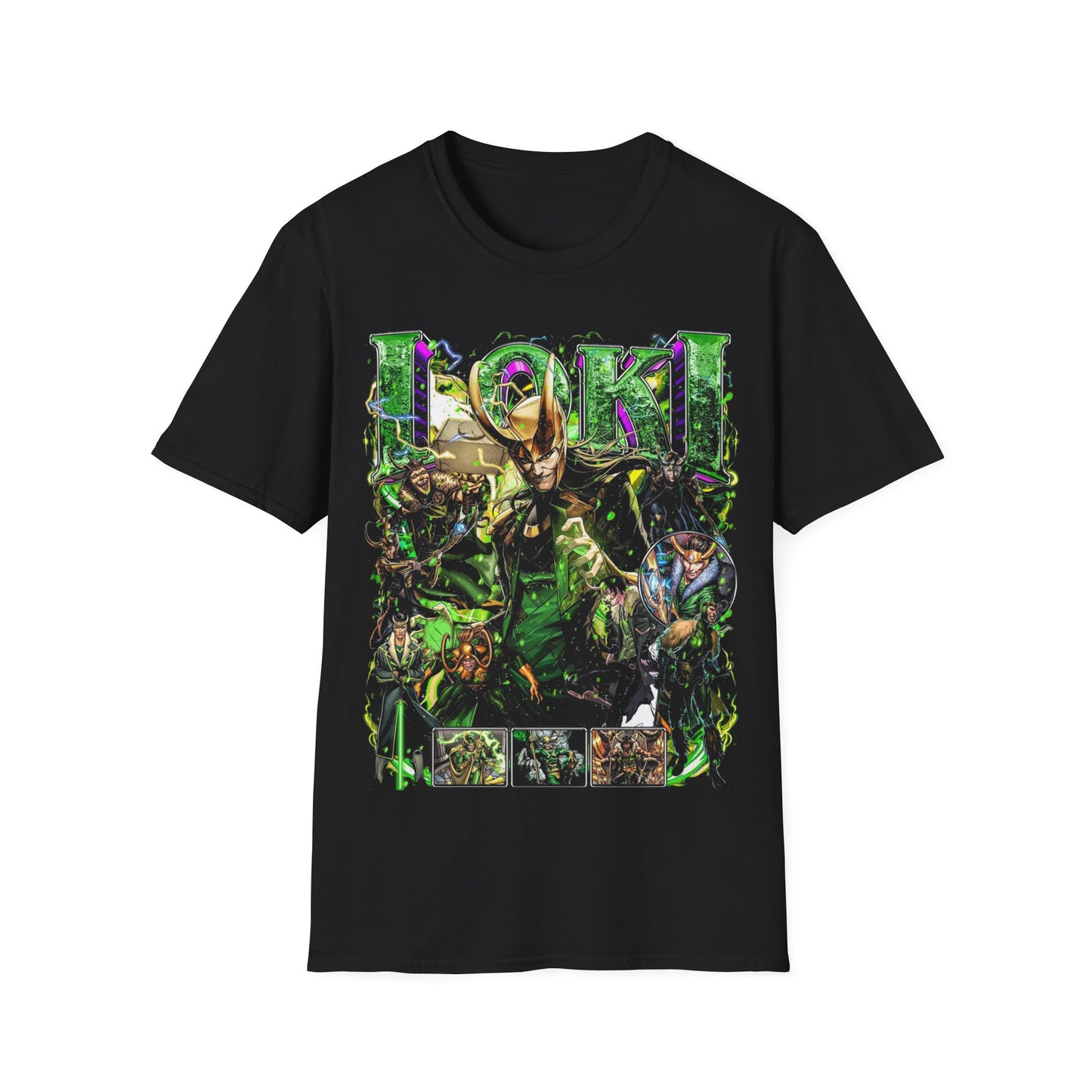 Vintage 90s Superheroes Bootleg Style T-Shirt, LOKI Retro Superheroes Shirt Unisex Graphic Tee