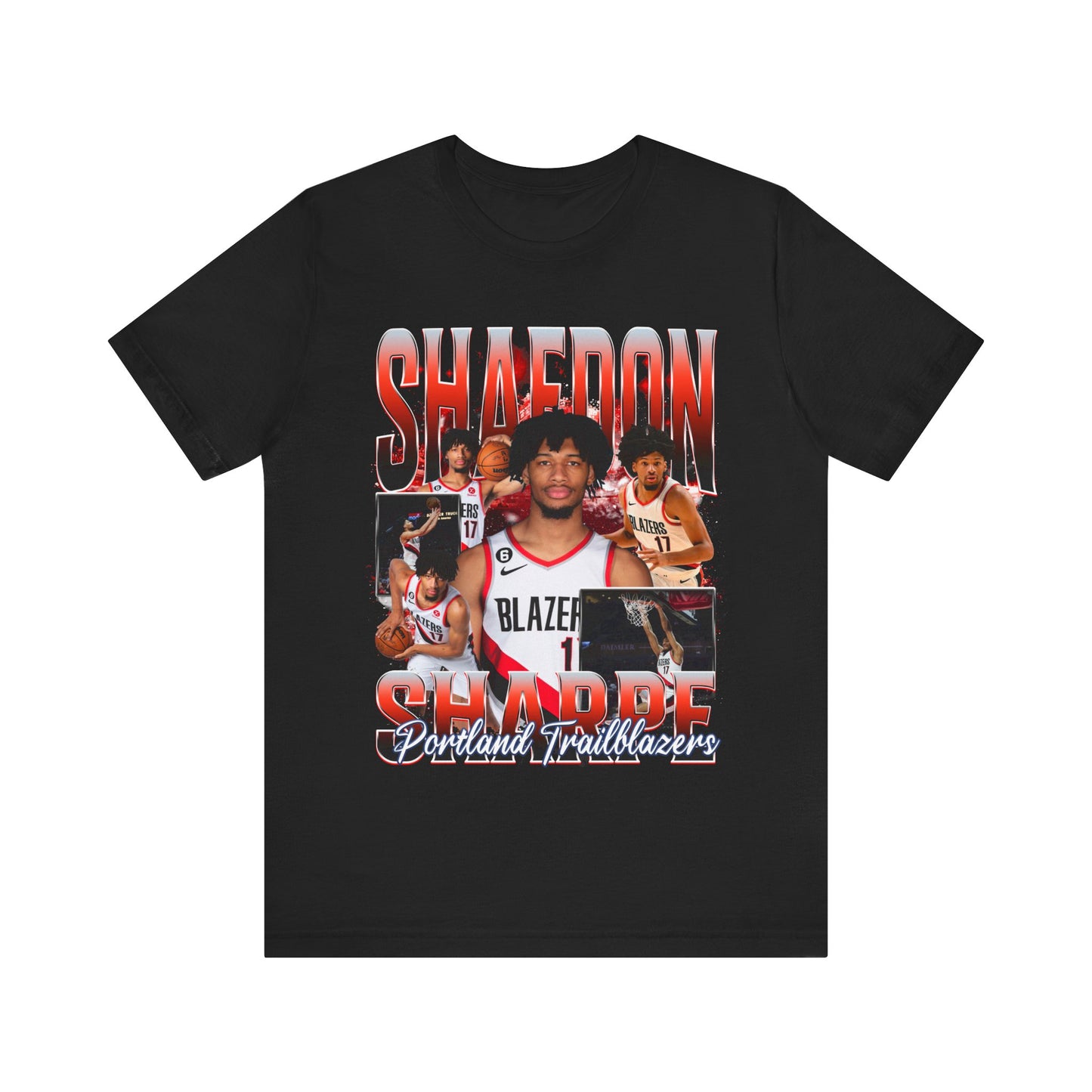 Vintage 90s Basketball Bootleg Style T-Shirt SHAEDON SHARPE Unisex Graphic Tee