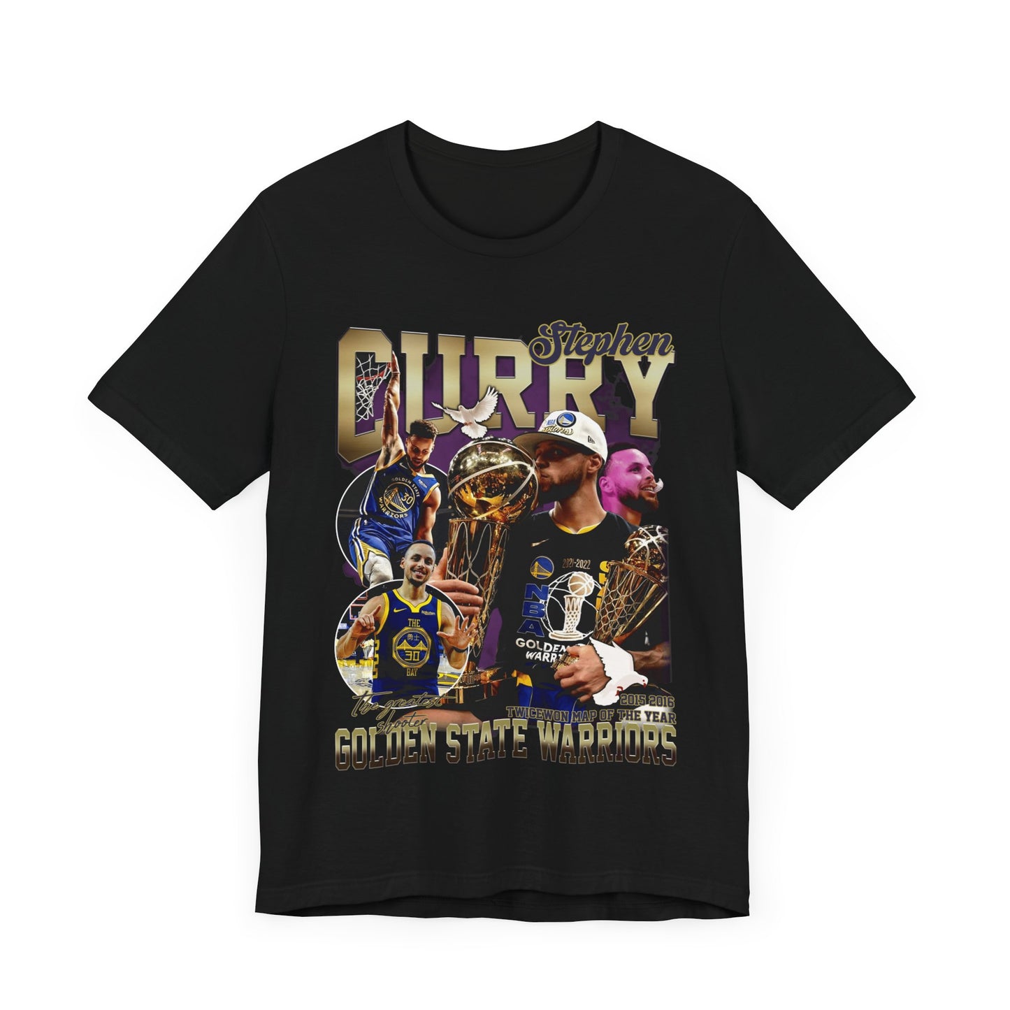 Vintage 90s Basketball Bootleg Style T-Shirt, STEPH CURRY 4X CHAMP Tee