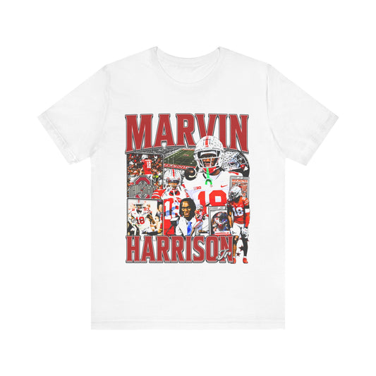 Vintage 90s Football Bootleg Style T-Shirt MARVIN HARRISON Jr Unisex Graphic Tee