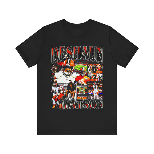 Vintage 90s Football Bootleg Style TShirt DESHAUN WATSON Unisex Graphic Tee