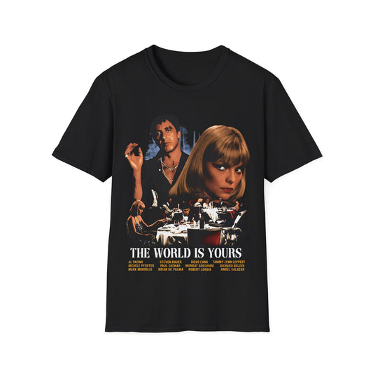 Vintage 90s Pop Culture Bootleg Style T-Shirt, SCARFACE Retro Shirt Unisex Graphic Tee
