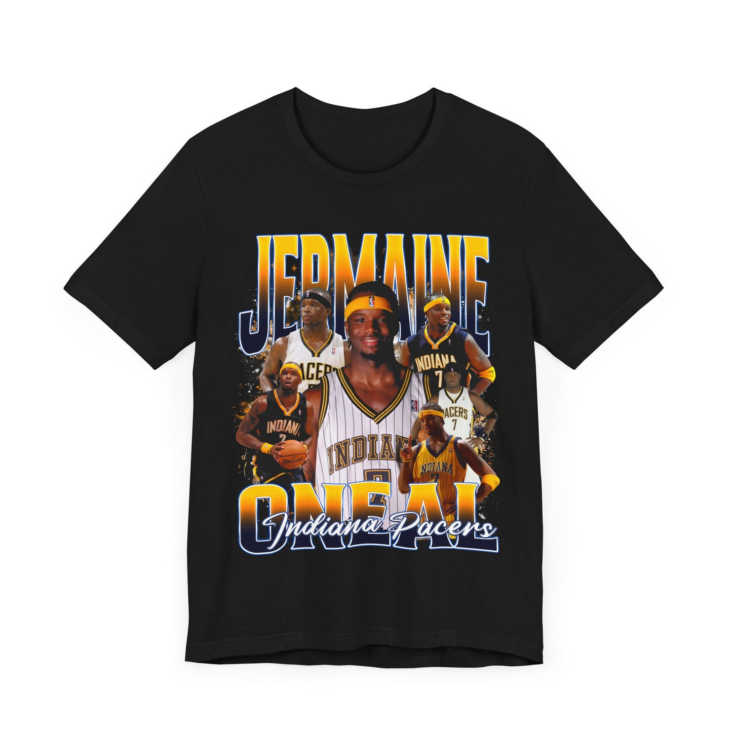 Vintage 90s Basketball Bootleg Style T-Shirt JERMAINE ONEAL Unisex Graphic Tee