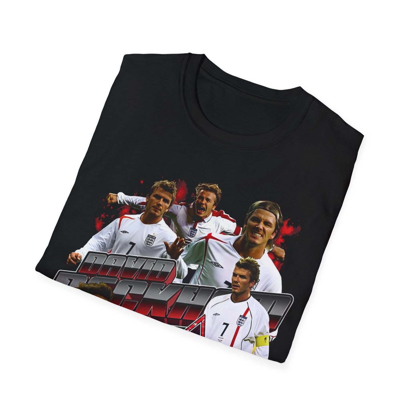 Vintage 90s Soccer Bootleg Style T-Shirt, DAVID BECKHAM Graphic Tee, Retro Soccer Shirt Unisex Graphic Tee