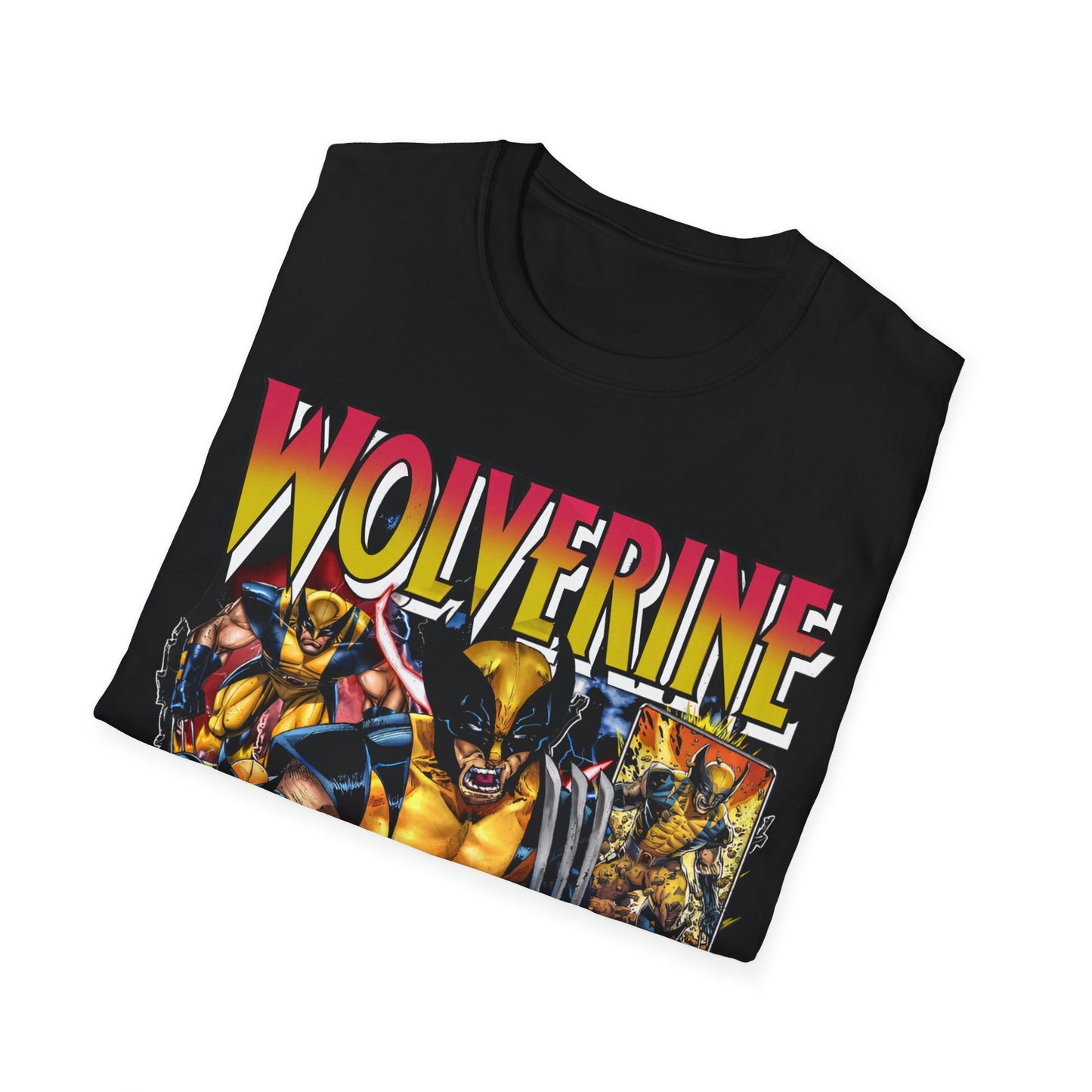 Vintage 90s Superheroes Bootleg Style T-Shirt, WOLVERINE Graphic Tee, Retro Superheroes Shirt Unisex Graphic Tee