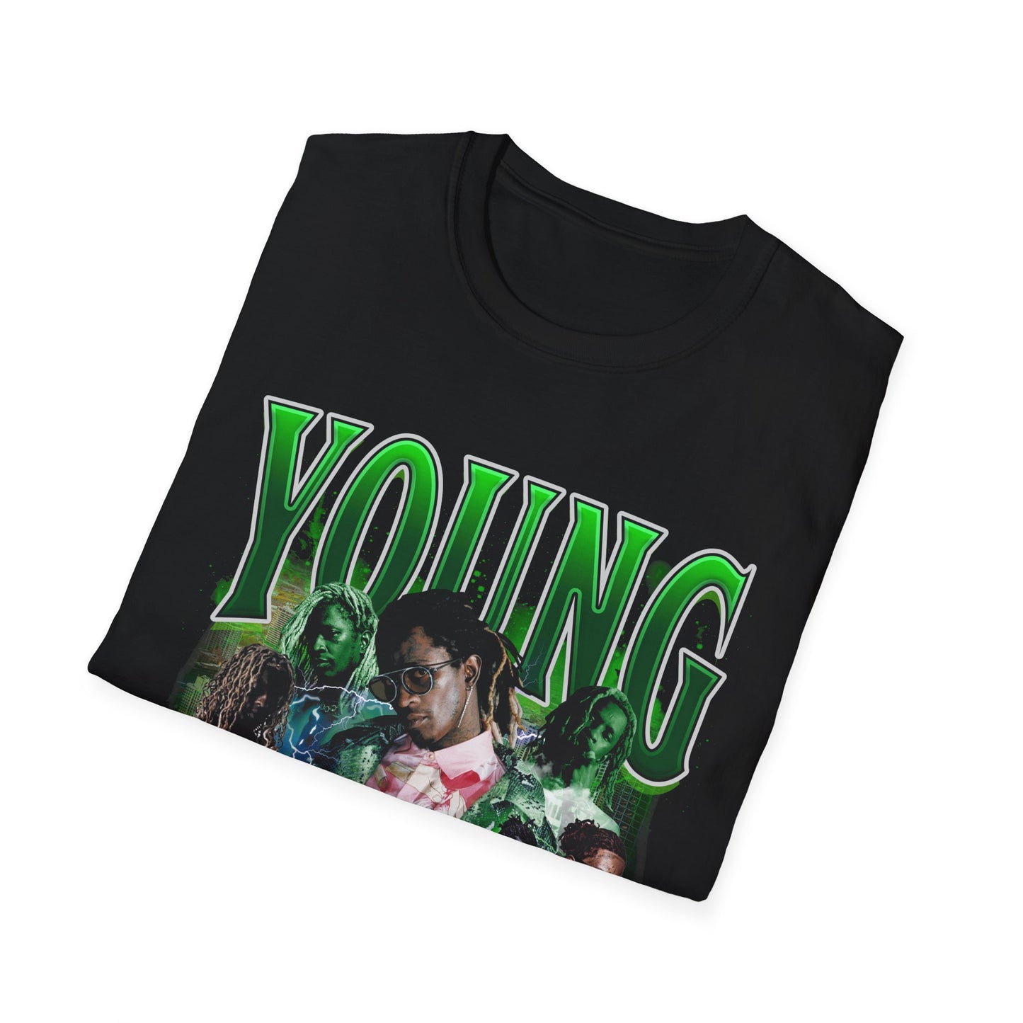 Vintage 90s Rap Bootleg Style T-Shirt, YOUNG THUG Vintage Graphic Tee, Retro Rap Shirt Unisex Graphic Tee Shirt