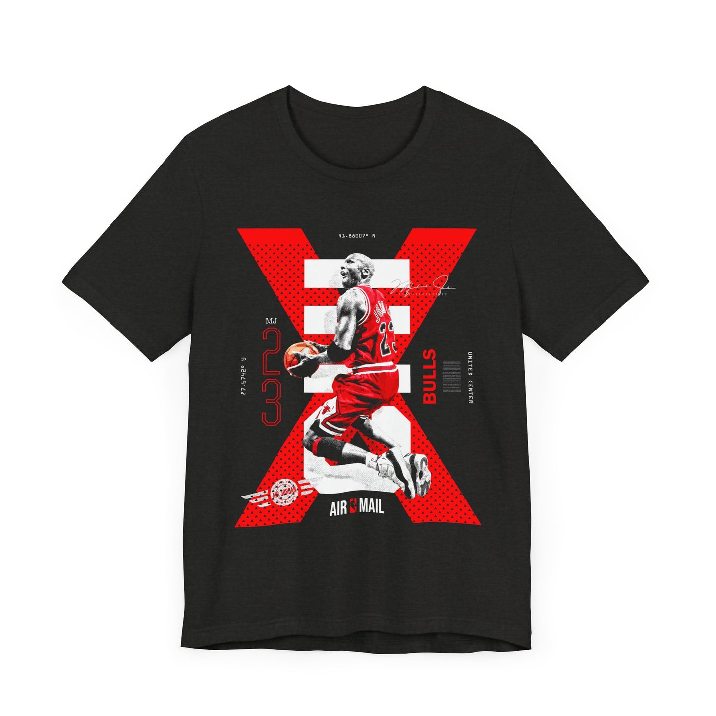 JORDAN AIR MAIL Unisex Jersey Short Sleeve Tee