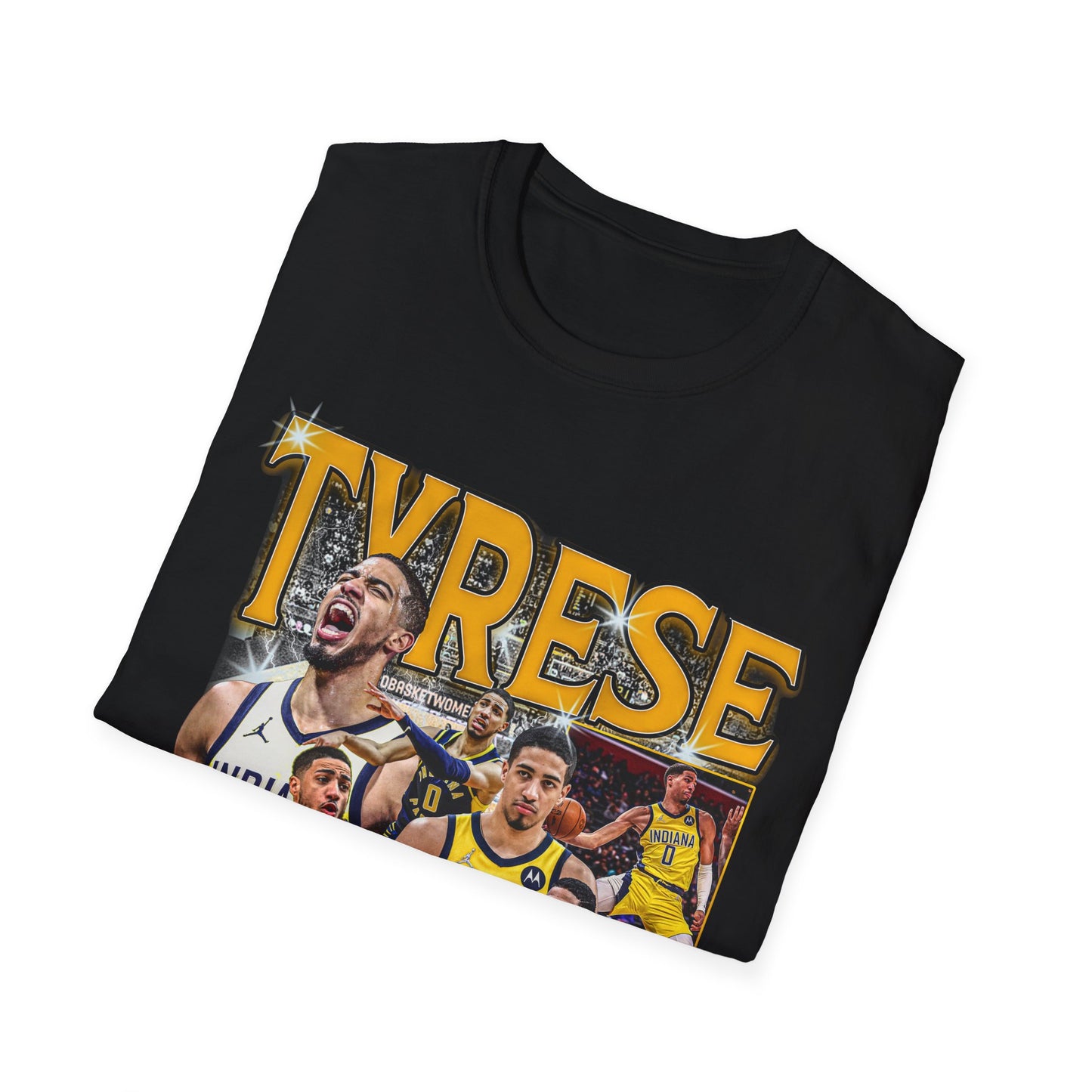 Vintage 90s Basketball Bootleg Style T-Shirt, TYRESE HALIBURTON Retro Basketball Shirt Unisex Graphic Tee