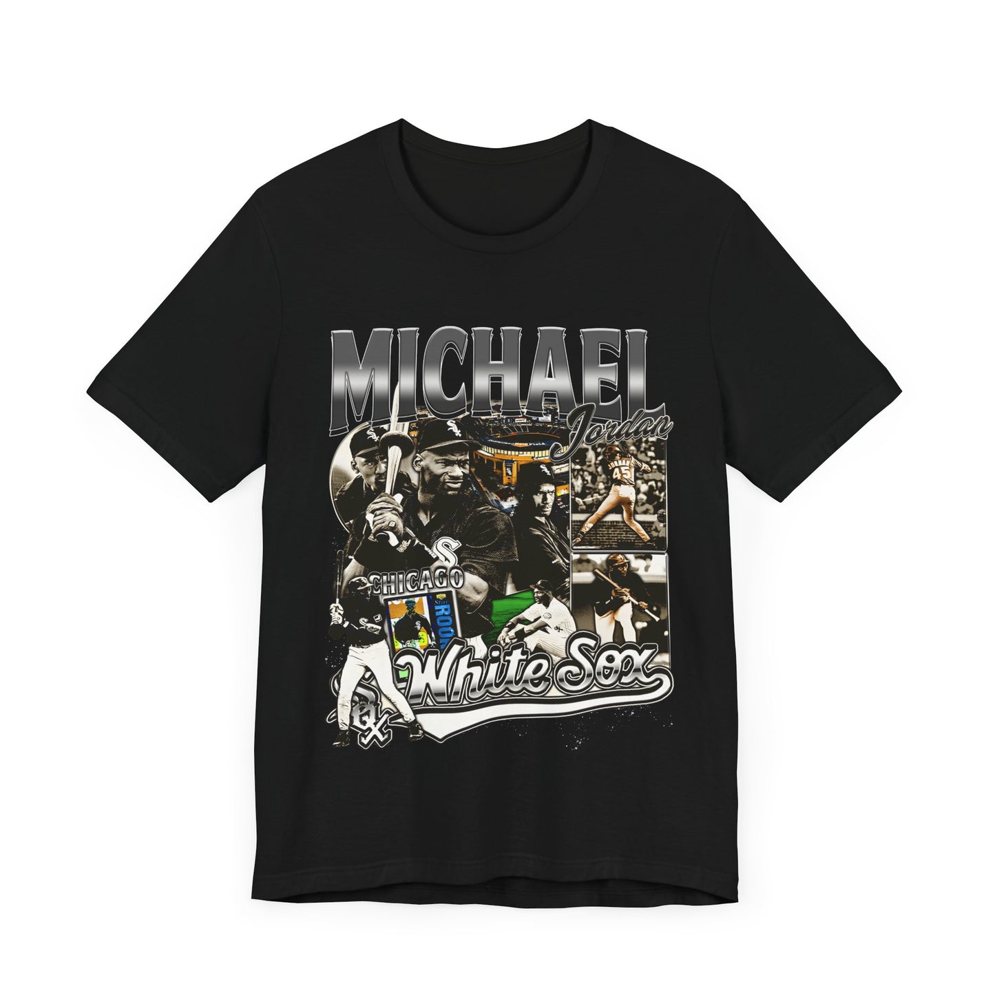 Vintage 90s Baseball Bootleg Style T-Shirt MICHAEL JORDAN 90s Unisex Graphic Tee