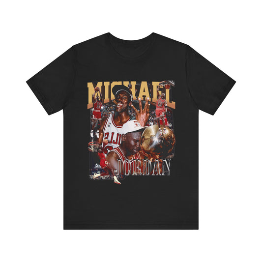 Vintage 90s Basketball Bootleg Style T-Shirt, MICHAEL JORDAN TROPHY Unisex Tee